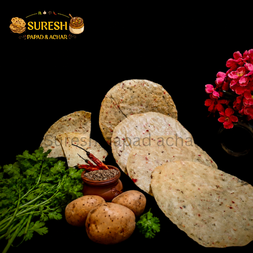 Banarasi Aloo Papad Dhaniya