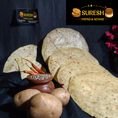 Banarasi Aloo Papad Sendha Salt