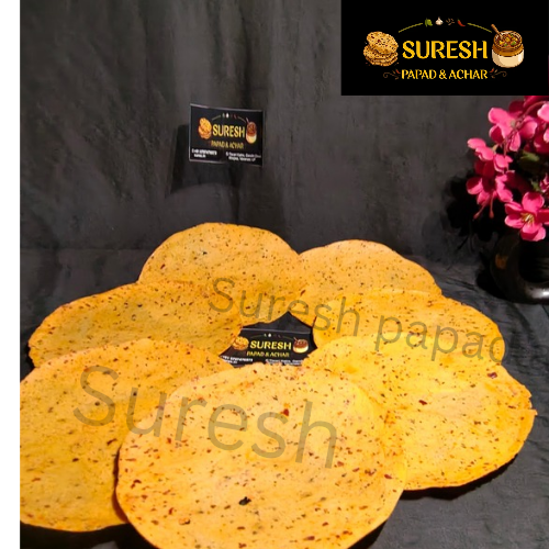 Chana Dal Masala Lehsun Papad